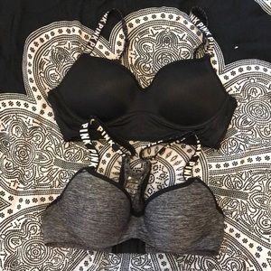 Victoria's Secret PINK push up bras